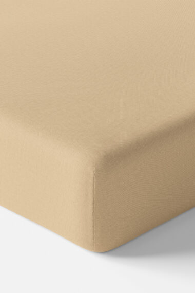 Jersey prostěradlo s gumičkou pro děti - béžové