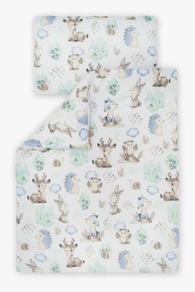 Dětské ložní povlečení „Lesní přátelé“ 90x120 cm