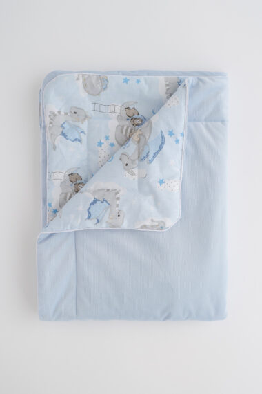 Dětská deka velvet Modří dráčci