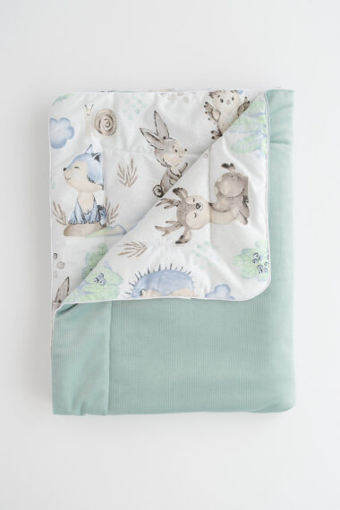 Leśni przyjaciele kocyk