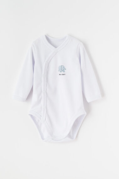 Zavinovací body bílé s sloníkem