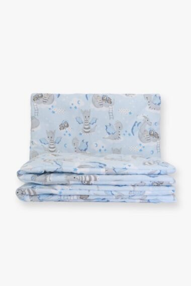 Vaikiška patalynė su užpildu „Mėlynieji drakonai“