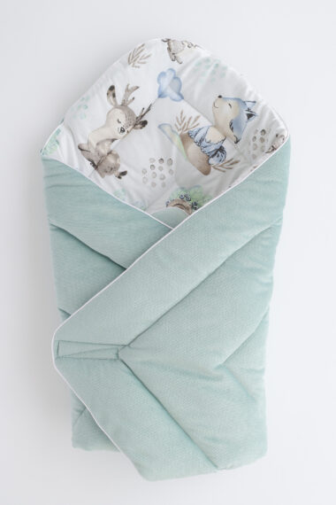 Veliūrinis kūdikio vokelis „Miško draugai“