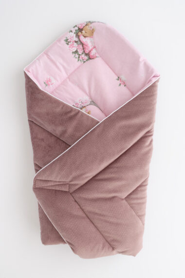 Kūdikio vokelis Velvet Rožinės Svajos
