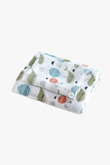 Bambukinė vystyklo rinkinys „Debesų sapne“