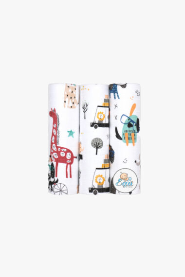 Bambukinės daugkartinės sauskelnių šluostės, rinkinys Nr. 7