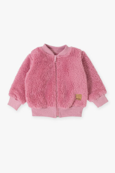 Bluza niemowlęca z luny pudrowy róż