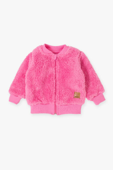 Bluza niemowlęca z luny różowa