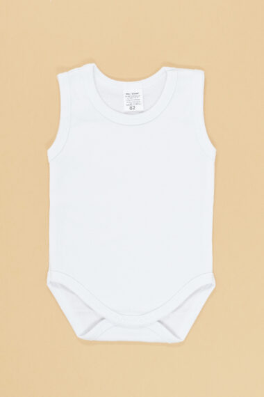 Body gładkie białe na ramiączkach