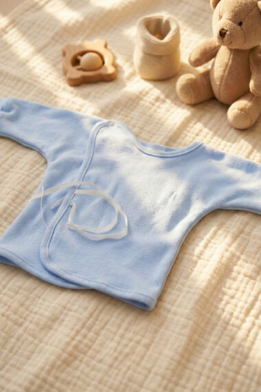 Koszulka niemowlęca niebieska