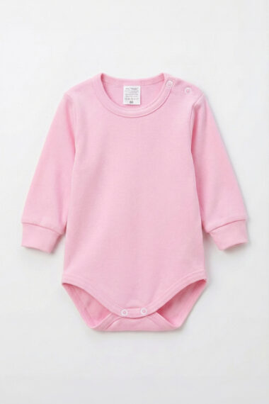 Body niemowlęce różowe basic