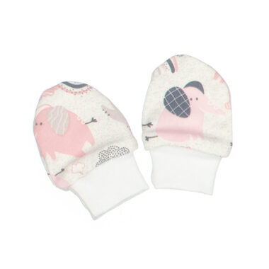 Łapki niedrapki różowe słoniki