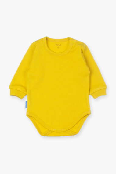 Body niemowlęce musztardowe