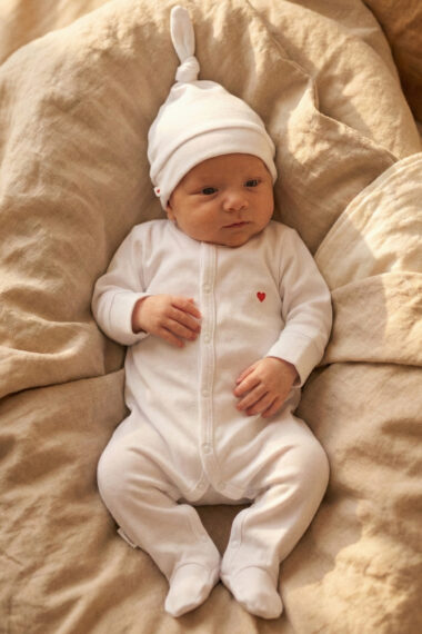 Wyprawka niemowlęca Czerwone Serduszko