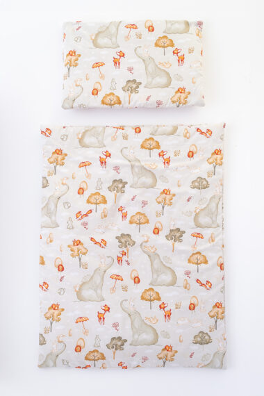 Pościel niemowlęca "Leśne Opowieści" 90x120cm