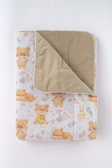 Kocyk niemowlęcy "Miśkowe Marzenia" 75x100cm