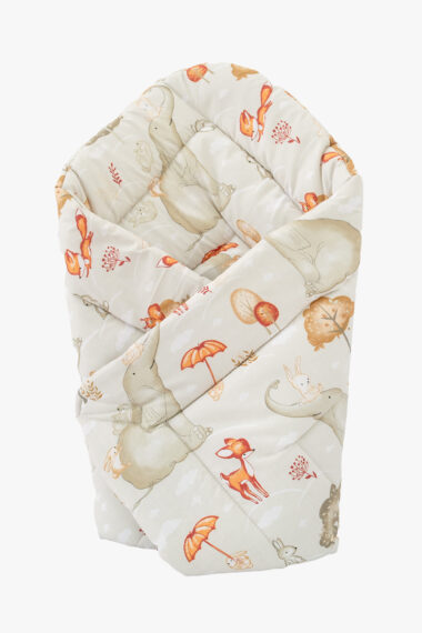 Rożek niemowlęcy "Leśne Opowieści" wzorzysty