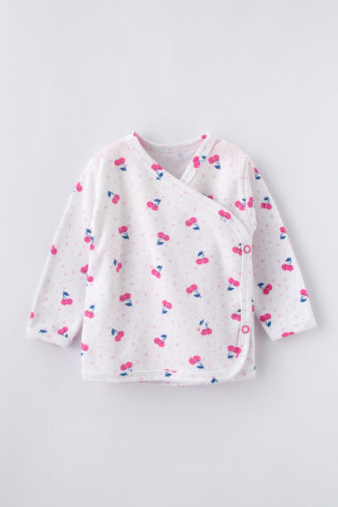 Koszulka niemowlęca wisienki na napy