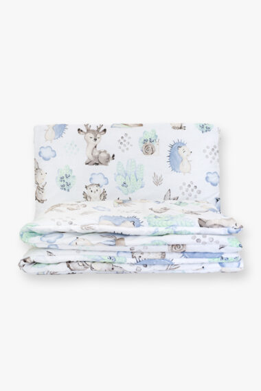 Pościel dziecięca z wypełnieniem „Leśni Przyjaciele"